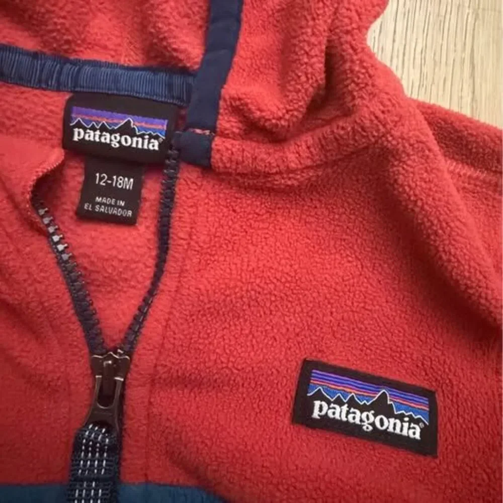 Patagonia Baby Micro D Snap-T Fleece Hoodie 12-18M